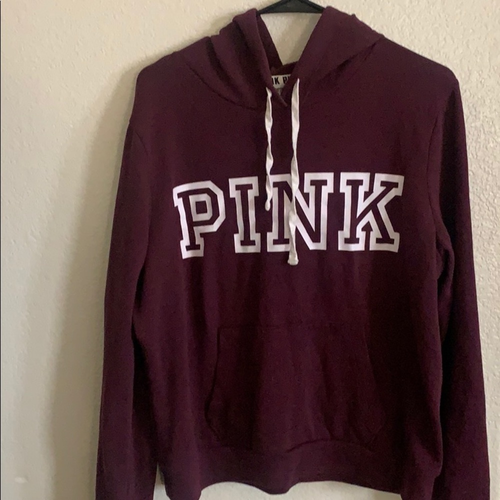 Burgundy sweatshirt